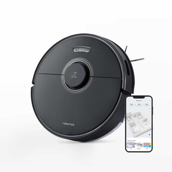 Roborock S7 14 Black Robot Vacuum and Mop with Sonic Mopping