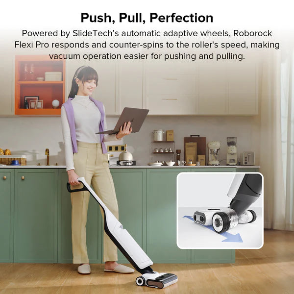 [READY STOCK ] Roborock Flexi Pro Wet & Dry Cordless Vacuum Cleaner